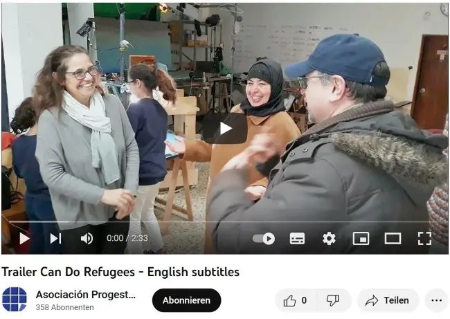 VIA Projekt CanDo Refugee Bild Film Deutsch
