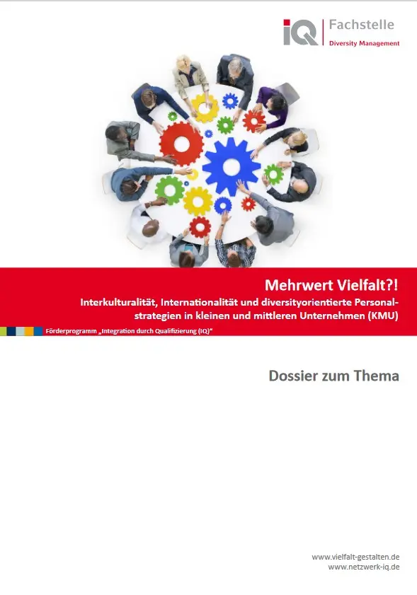VIA Publikation Bild Fachstelle Diversity Dossier Mehrwert Vielfalt